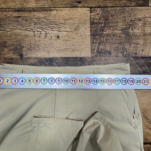 READ FLAW Lululemon ABC Classic Fit Pants Tan Mens Size 36 khaki tan - Picture 4 of 9